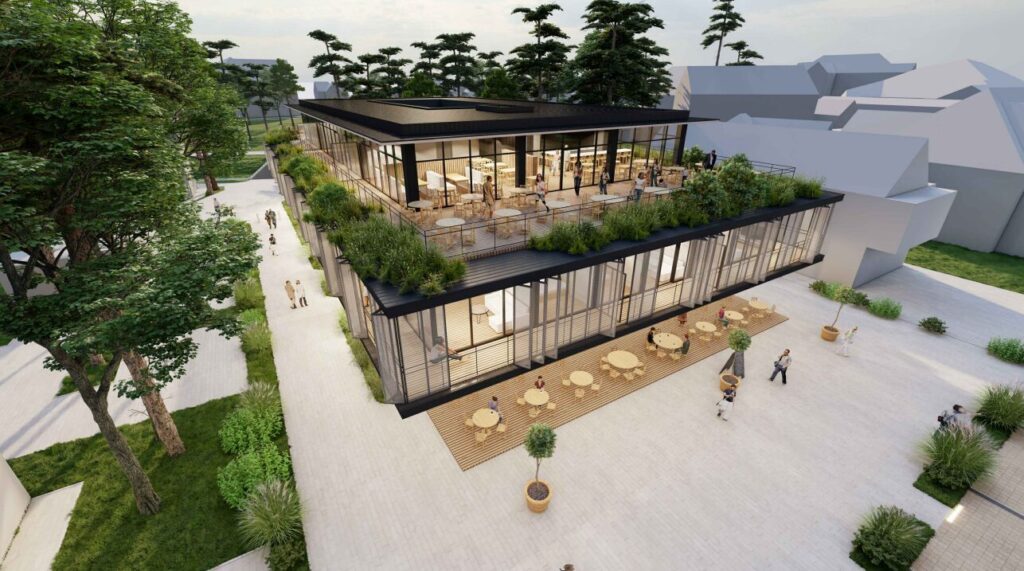 J. Basanavičiaus g. 16 (J. Basanavičiaus g. 16) - Maitinimo įstaiga, Viešbutis - vizualizacija