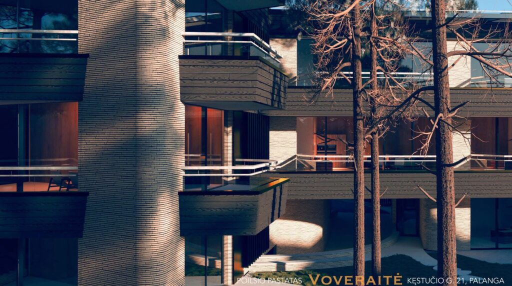 Kęstučio g. 21 (Kęstučio g. 21) - Multi apartment - visualization