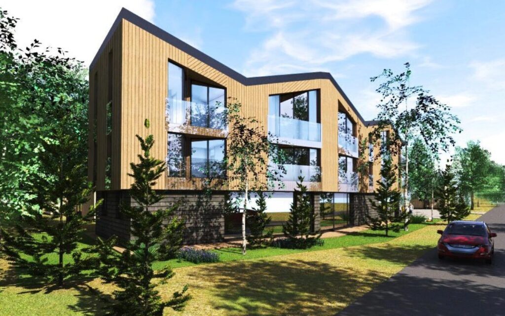 Kontininkų g. 5B (Kontininkų g. 5B) - Food services, Food store, Multi apartment - visualization