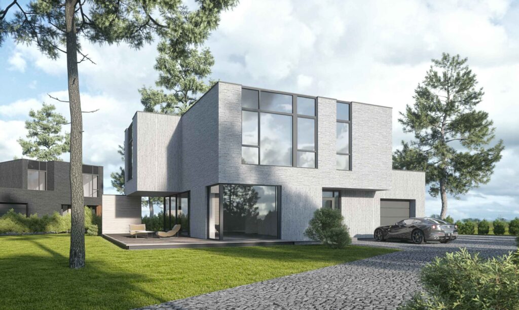 Kunigiškių g. 4E (Kunigiškių g. 4E) - Private house community - visualization