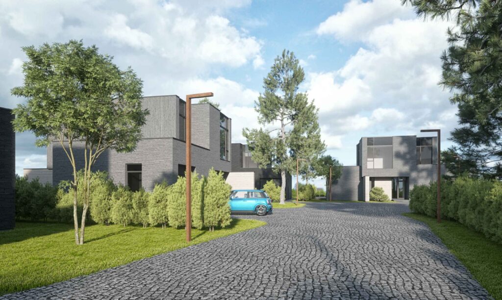 Kunigiškių g. 4E (Kunigiškių g. 4E) - Private house community - visualization