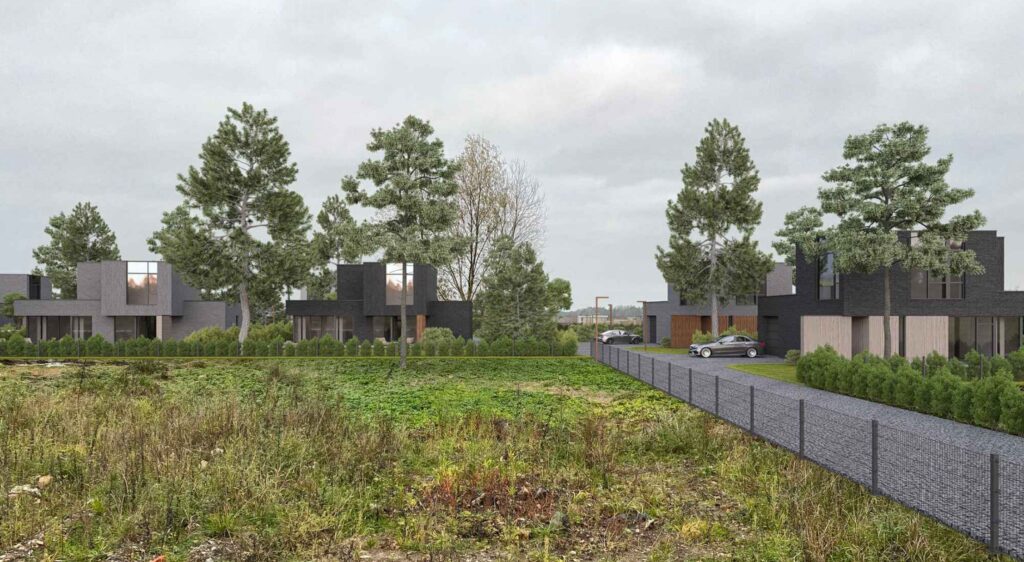 Kunigiškių g. 4E (Kunigiškių g. 4E) - Private house community - visualization