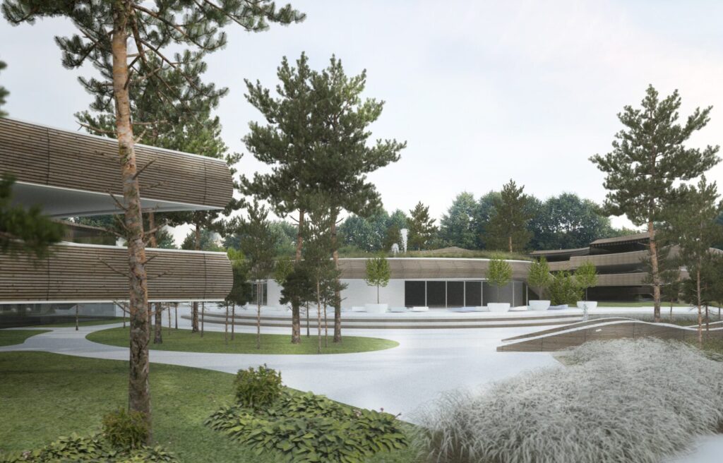 NATIVO (Kutninkų g. 25, 29, 31, 33, 23, 27, 35) - Maitinimo įstaiga, Daugiabutis, Ne maisto parduotuvė, Poilsio kompleksas - vizualizacija