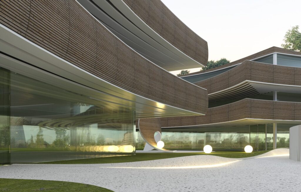 NATIVO (Kutninkų g. 25, 29, 31, 33, 23, 27, 35) - Maitinimo įstaiga, Daugiabutis, Ne maisto parduotuvė, Poilsio kompleksas - vizualizacija