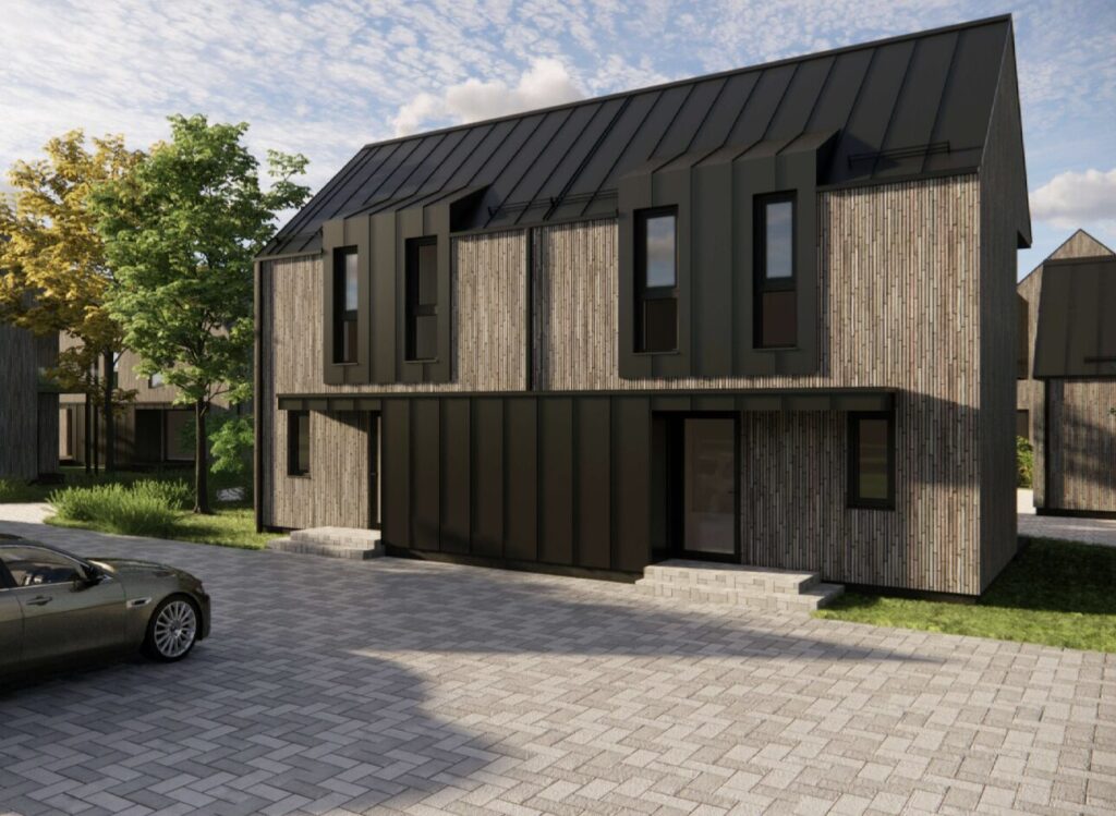 Kutninkų g. 32 (Kutninkų g. 32) - Row housing - visualization