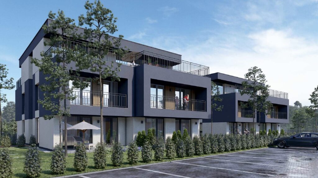 Mano jūra I (Paliepgirių kel. 83) - Multi apartment, Row housing - visualization