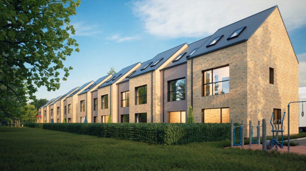 Medvalakio skveras (Medvalakio g. 25B) - Row housing - visualization