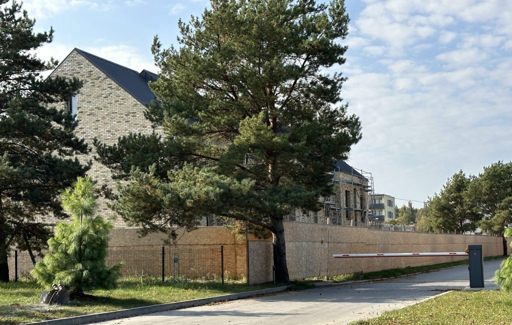 Medvalakio skveras (Medvalakio g. 25B) - Row housing - construction photos