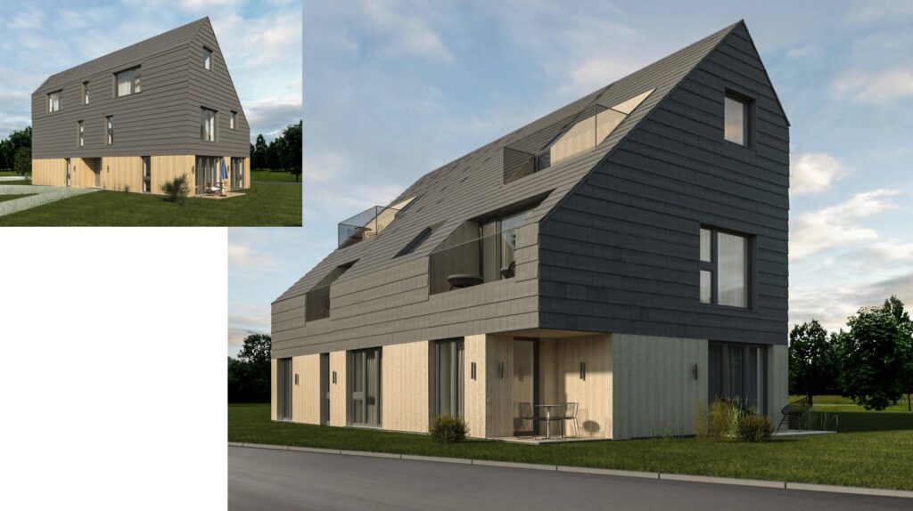 Mėnulio g. 1 (Mėnulio g. 1) - Multi apartment - visualization