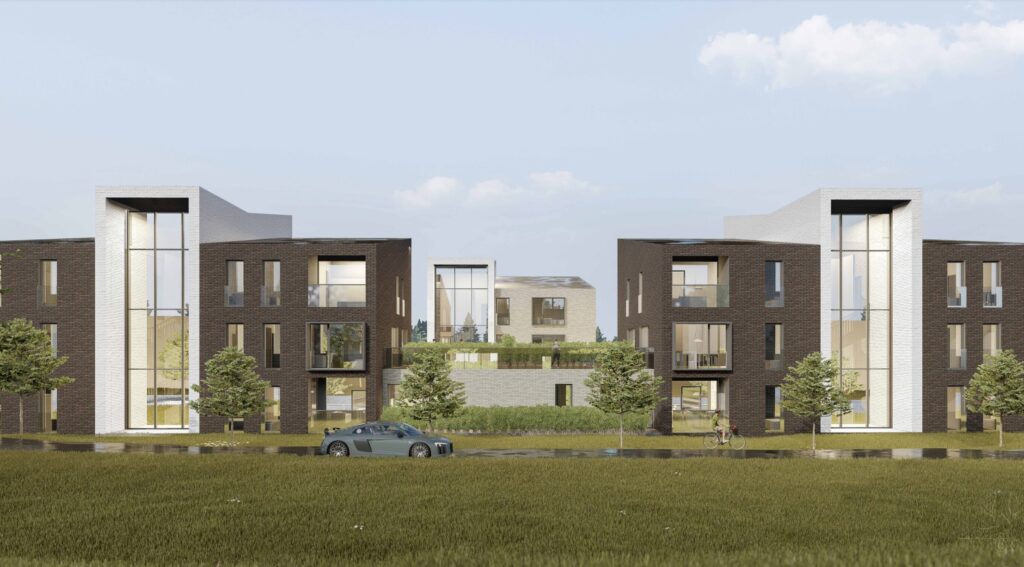 Neries kontūrai (Miškinių g. 4) - Multi apartment - visualization