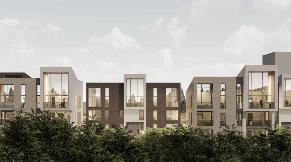 Neries kontūrai (Miškinių g. 4) - Multi apartment - visualization