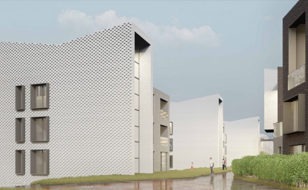 Neries kontūrai (Miškinių g. 4) - Multi apartment - visualization