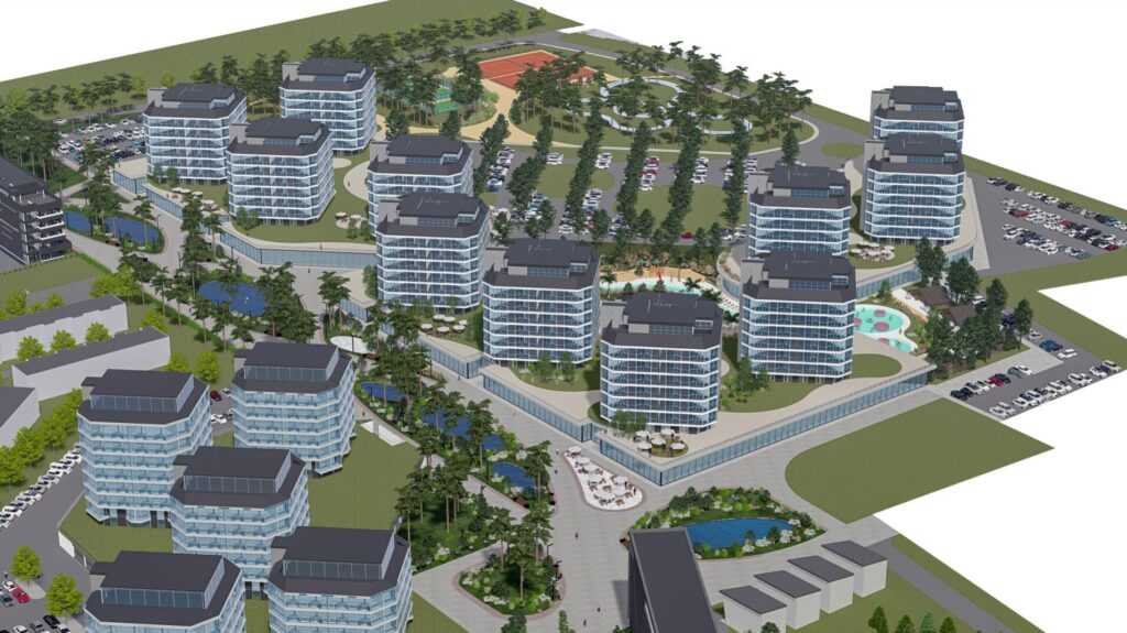 Elija kompleksas III (Mokyklos g. 62) - Hotel, Multi apartment, Resort - visualization