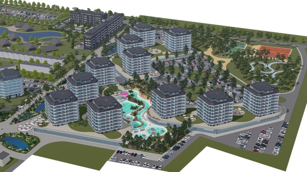 Elija kompleksas III (Mokyklos g. 62) - Hotel, Multi apartment, Resort - visualization