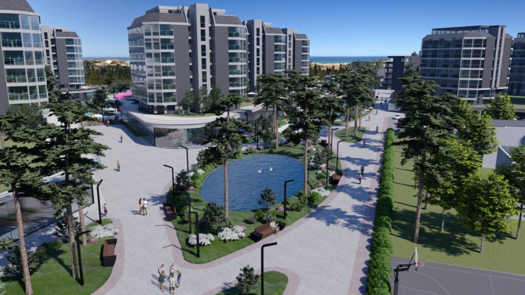 Elija kompleksas III (Mokyklos g. 62) - Hotel, Multi apartment, Resort - visualization