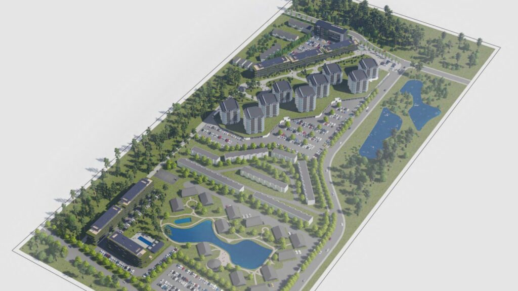 Elija kompleksas II (Mokyklos g. 62) - Viešbutis, Poilsio kompleksas - vizualizacija