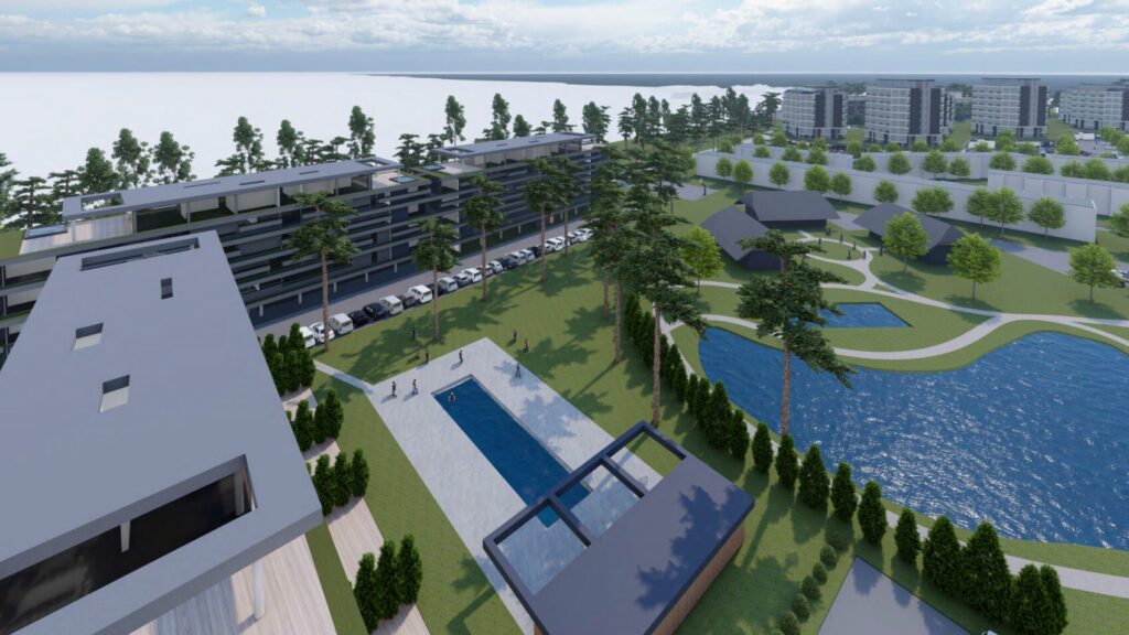 Elija kompleksas II (Mokyklos g. 62) - Viešbutis, Poilsio kompleksas - vizualizacija