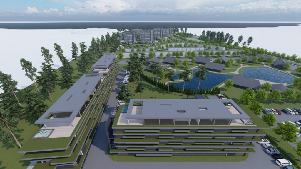 Elija kompleksas II (Mokyklos g. 62) - Viešbutis, Poilsio kompleksas - vizualizacija