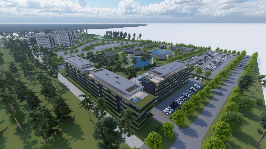 Elija kompleksas II (Mokyklos g. 62) - Viešbutis, Poilsio kompleksas - vizualizacija