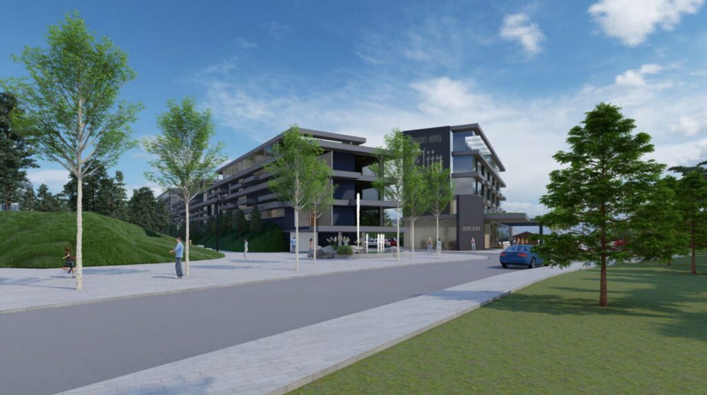 Elija kompleksas II (Mokyklos g. 62) - Viešbutis, Poilsio kompleksas - vizualizacija