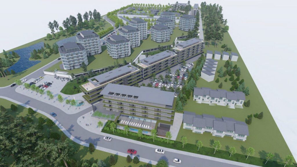 Elija kompleksas II (Mokyklos g. 62) - Viešbutis, Poilsio kompleksas - vizualizacija