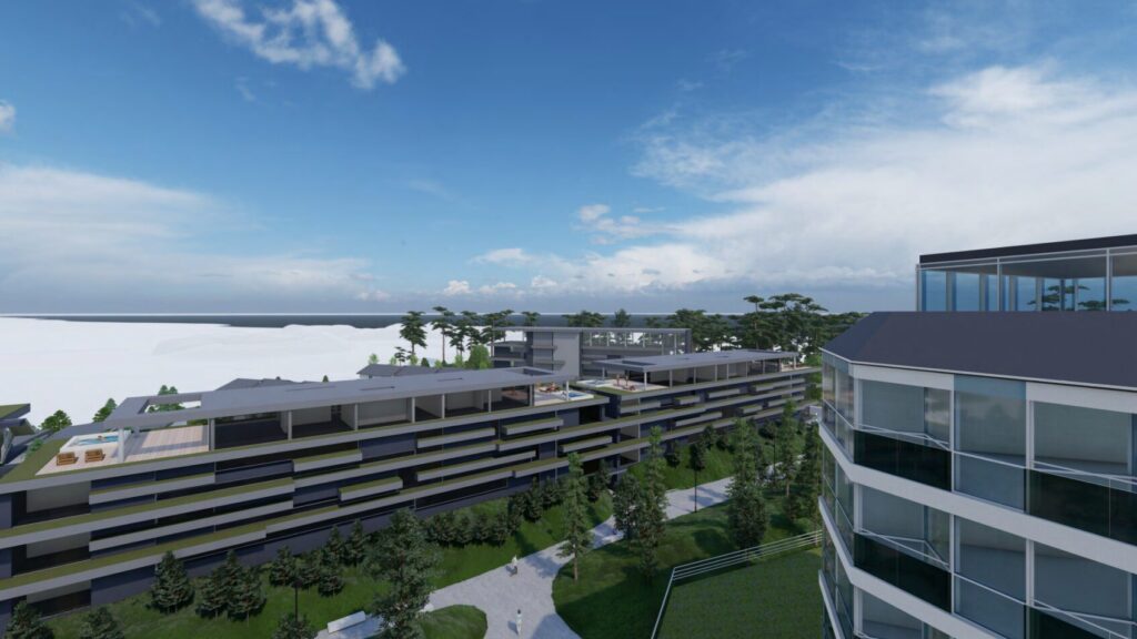 Elija kompleksas II (Mokyklos g. 62) - Viešbutis, Poilsio kompleksas - vizualizacija