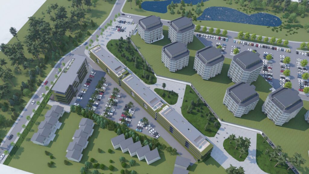 Elija kompleksas II (Mokyklos g. 62) - Viešbutis, Poilsio kompleksas - vizualizacija