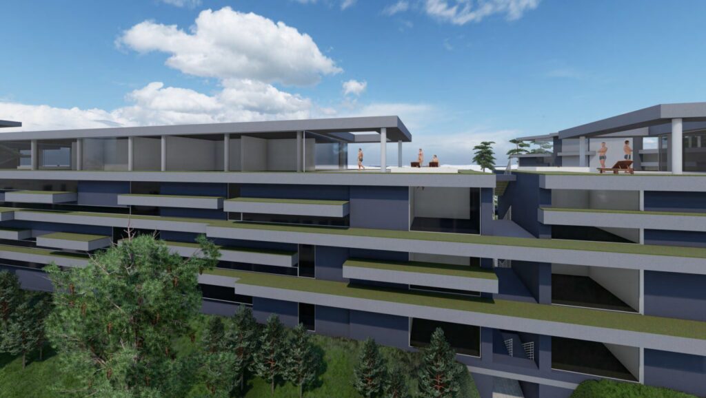 Elija kompleksas II (Mokyklos g. 62) - Viešbutis, Poilsio kompleksas - vizualizacija