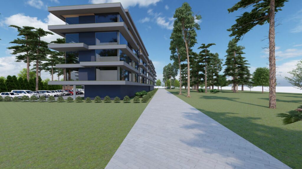 Elija kompleksas II (Mokyklos g. 62) - Viešbutis, Poilsio kompleksas - vizualizacija