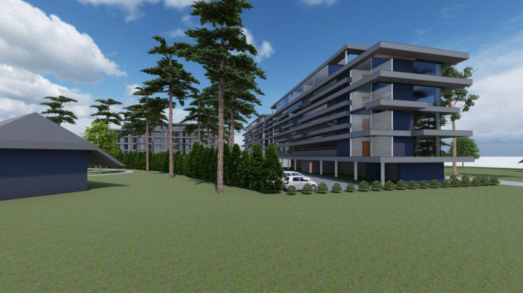 Elija kompleksas II (Mokyklos g. 62) - Viešbutis, Poilsio kompleksas - vizualizacija