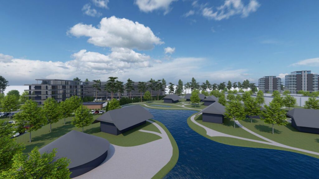 Elija kompleksas II (Mokyklos g. 62) - Viešbutis, Poilsio kompleksas - vizualizacija