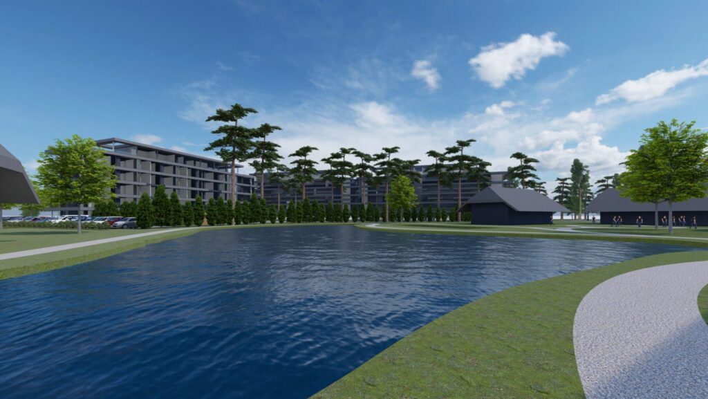 Elija kompleksas II (Mokyklos g. 62) - Viešbutis, Poilsio kompleksas - vizualizacija