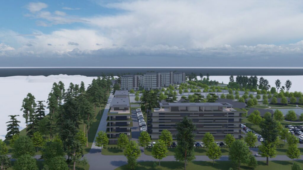 Elija kompleksas II (Mokyklos g. 62) - Viešbutis, Poilsio kompleksas - vizualizacija