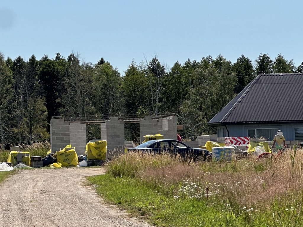 Monciškės g. 14 (Monciškės g. 14) - Row housing - construction photos