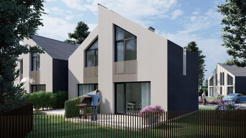 J7 Kvartalas I (Monciškių g. 26, 24, Baltų g. 14, 12, 10) - Ridaelamu - visuaalne