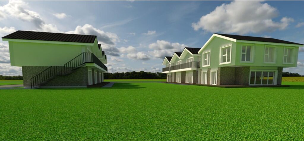 Ošupio tak. 1e (Ošupio tak. 1e) - Row housing - visualization