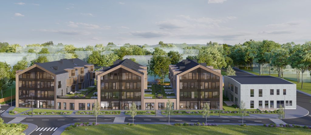 Palangos Trio (Pirties g. 4A) - Multi apartment - visualization