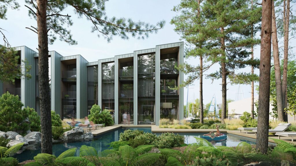 Prieplaukos g. 4 (Prieplaukos g. 4) - Food services, Hotel - visualization