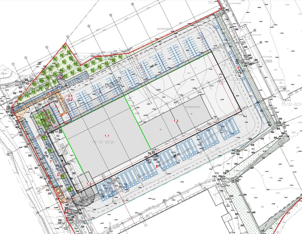Sausupio g. 15 (Sausupio g. 15) - Warehouse / Distribution center - visualization