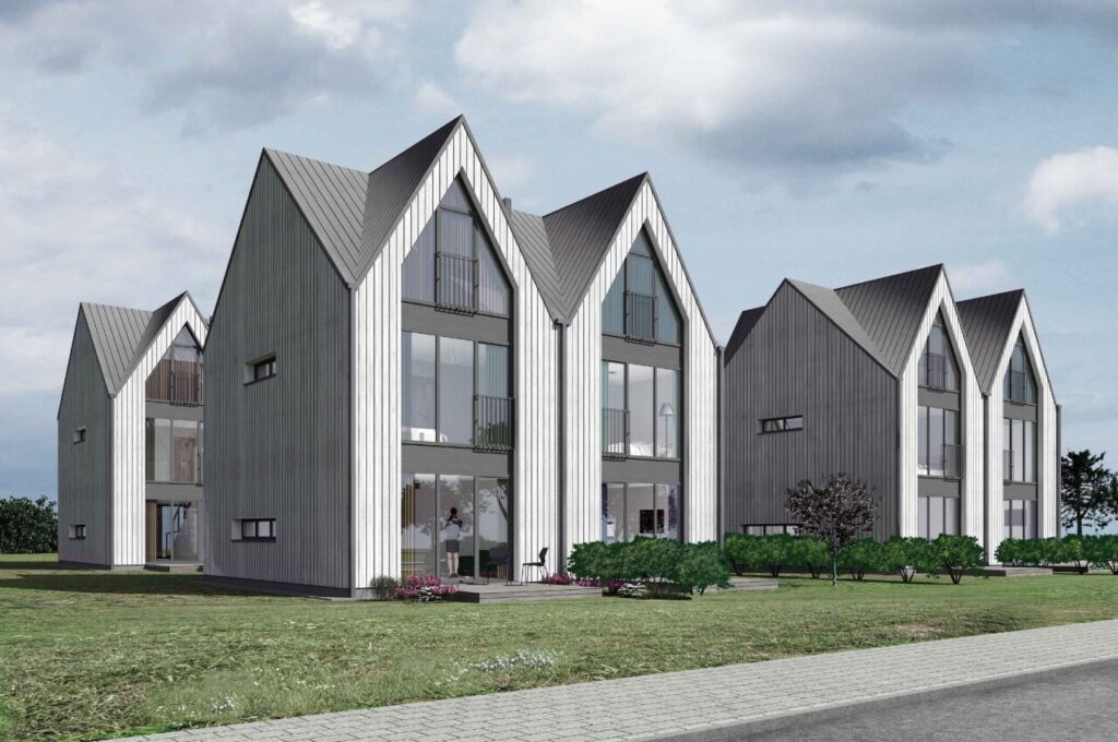 M8 Palanga (Sėlių g. 21) - Sublokuoti namai - vizualizacija