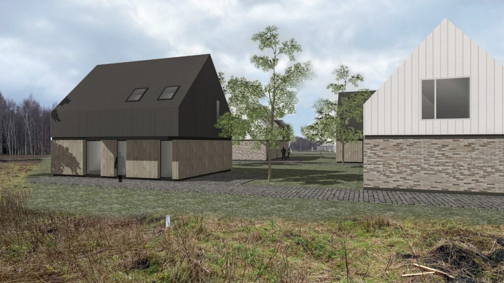 Sergiškių g. 10 (Sergiškių g. 10) - Private house community - visualization