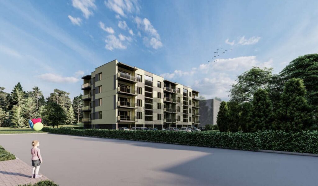 Smilgų butai (Smilgų g. 2B) - Multi apartment - visualization