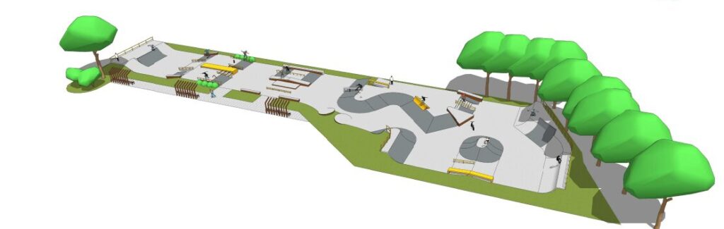 Sporto g. 3 (Sporto g. 3) - Extreme sports center, Parking facility - visualization