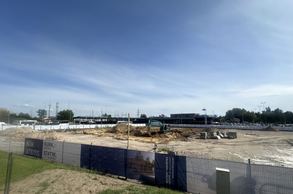 Kretingos g. 56 (Kretingos g. 56) - Shopping center - construction photos