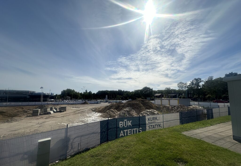 Kretingos g. 56 (Kretingos g. 56) - Shopping center - construction photos