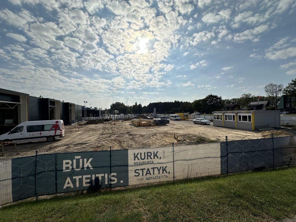 Kretingos g. 56 (Kretingos g. 56) - Shopping center - construction photos