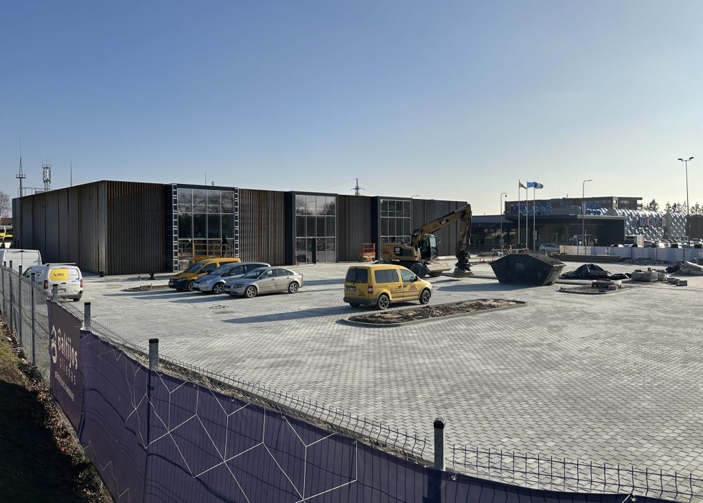 Kretingos g. 56 (Kretingos g. 56) - Shopping center - construction photos