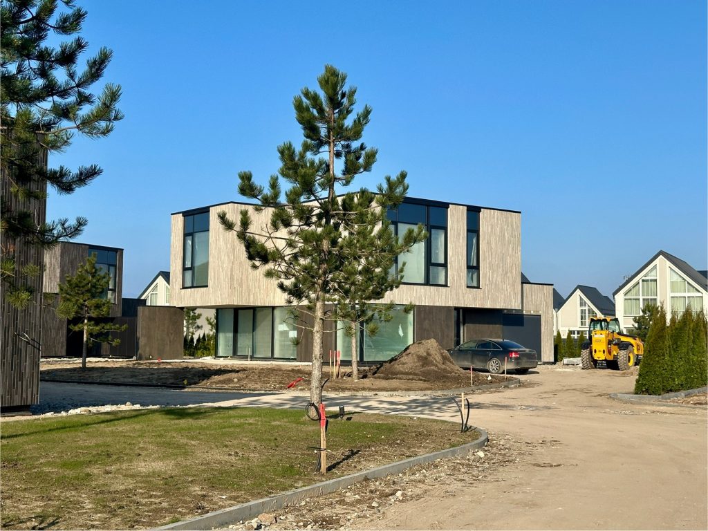 Kunigiškių g. 4E (Kunigiškių g. 4E) - Private house community - construction photos