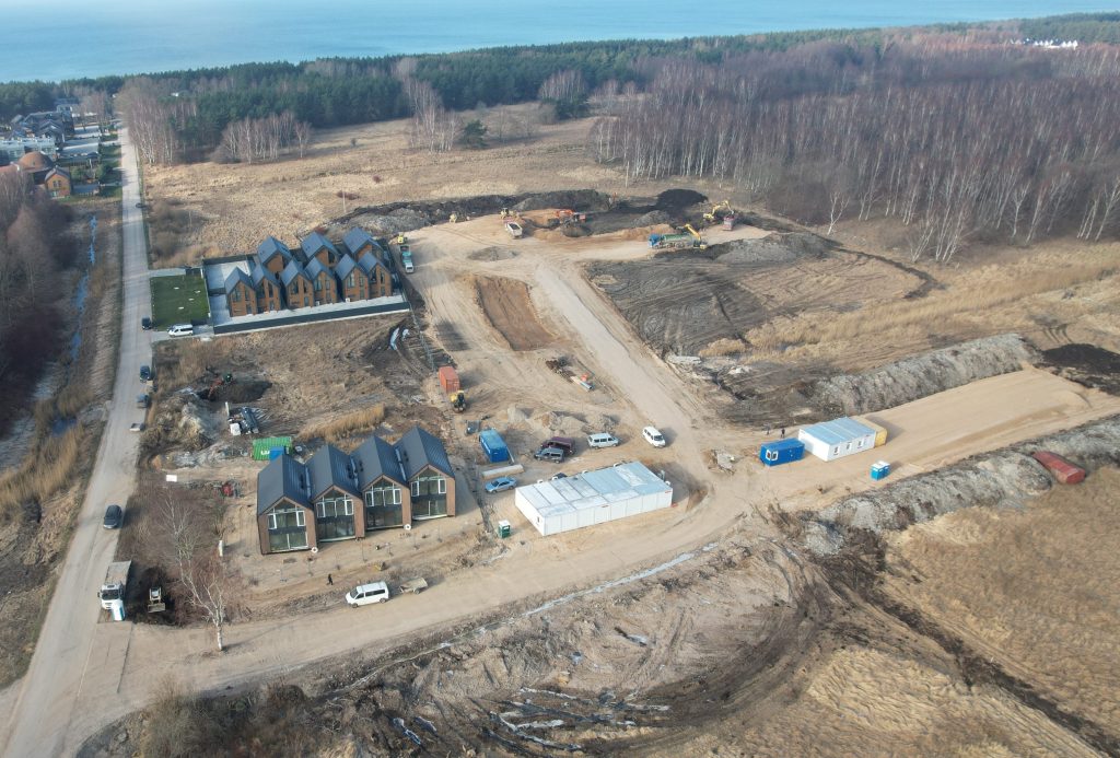 NATIVO (Kutninkų g. 25, 29, 31, 33, 23, 27, 35) - Maitinimo įstaiga, Daugiabutis, Ne maisto parduotuvė, Poilsio kompleksas - statybų nuotraukos