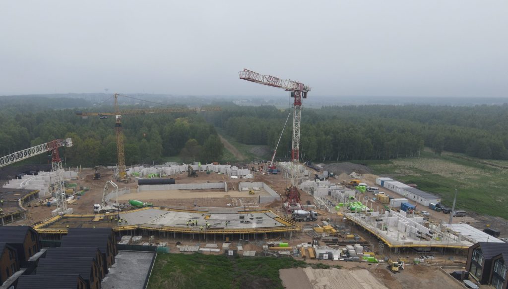 NATIVO (Kutninkų g. 25, 29, 31, 33, 23, 27, 35) - Maitinimo įstaiga, Daugiabutis, Ne maisto parduotuvė, Poilsio kompleksas - statybų nuotraukos